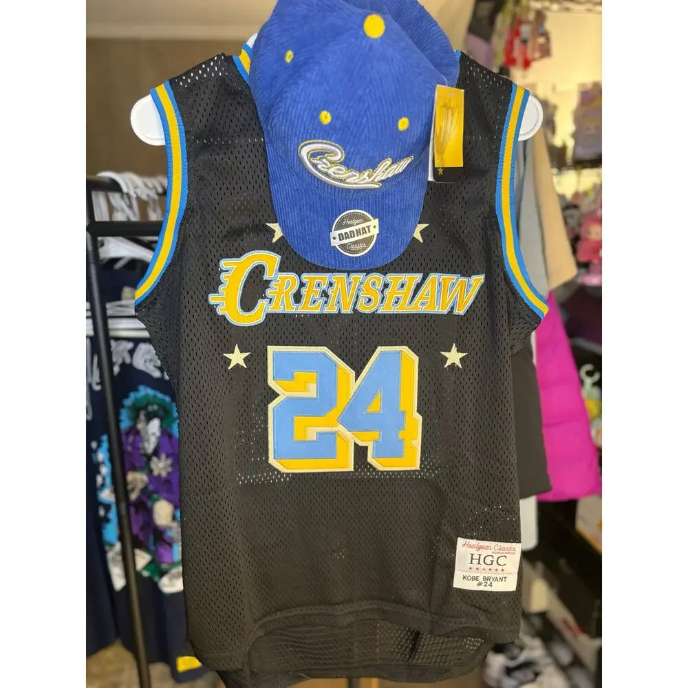 NEW w/ Tags - Sz. S, Kobe #24/Crenshaw Jersey & Matching Hat - Picture 2 of 7